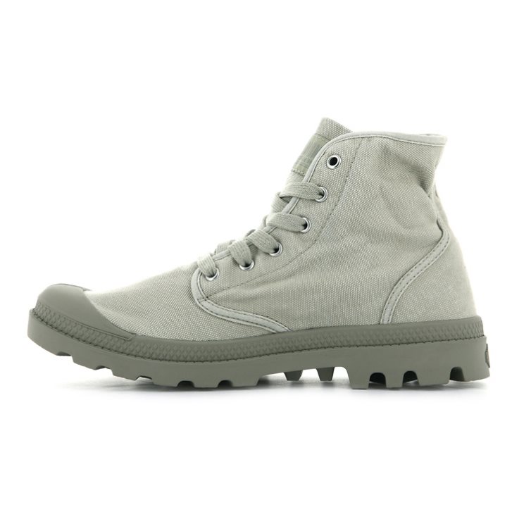 Bottes Palladium Pampa Hi Homme Grise Clair | FR WUN740A